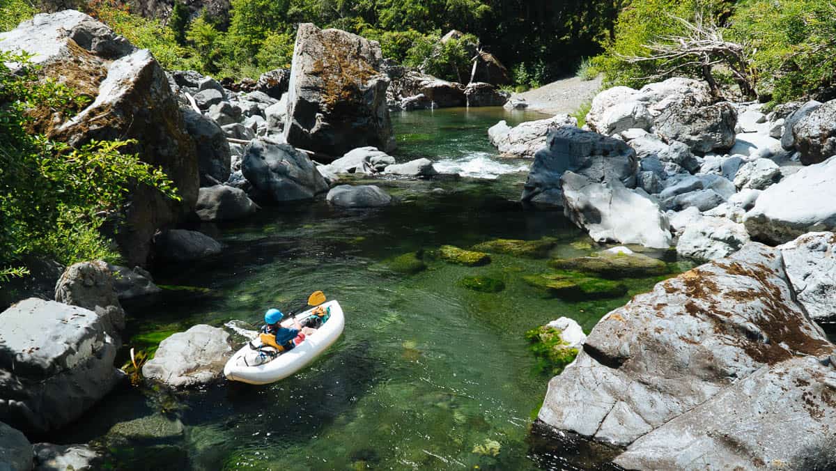 The Chetco River below Tolman Ranch