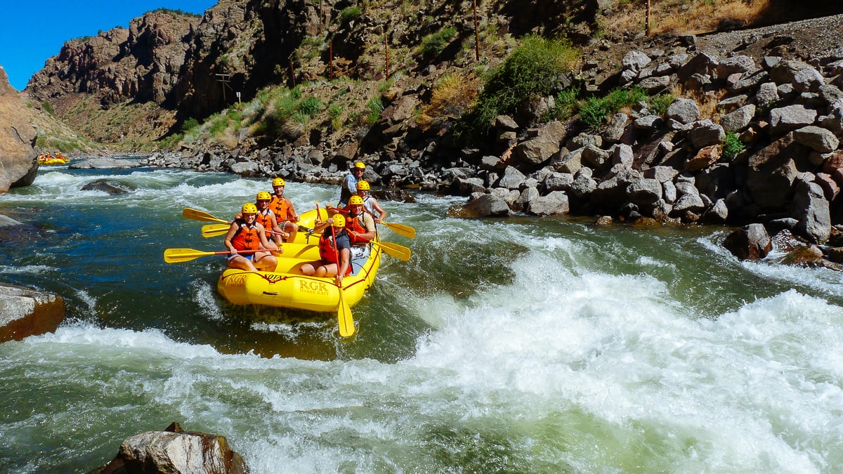 Rafting on Colorado's Arkansas River