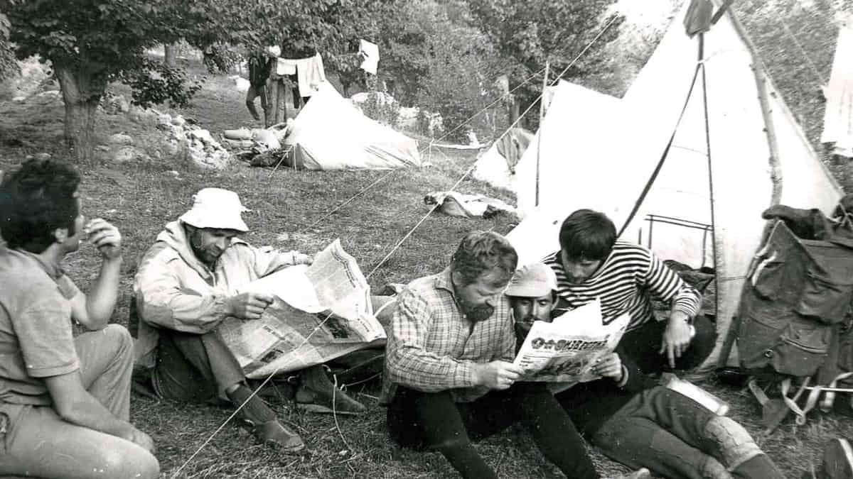 Camping on the Shakdara