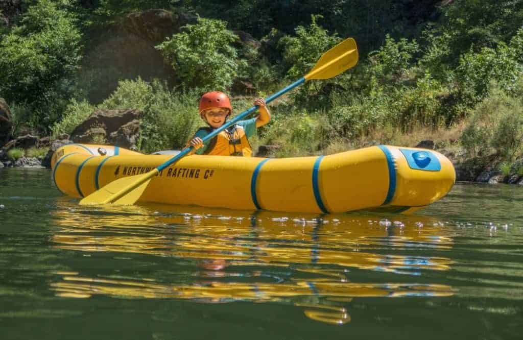 Inflatable Kayaking on the Rogue