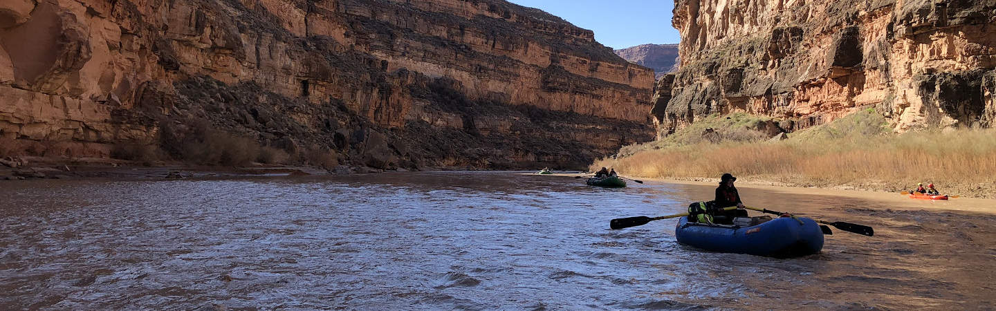 The San Juan offers classic desert vistas to it’s floaters. Photo by  Conor Bell .