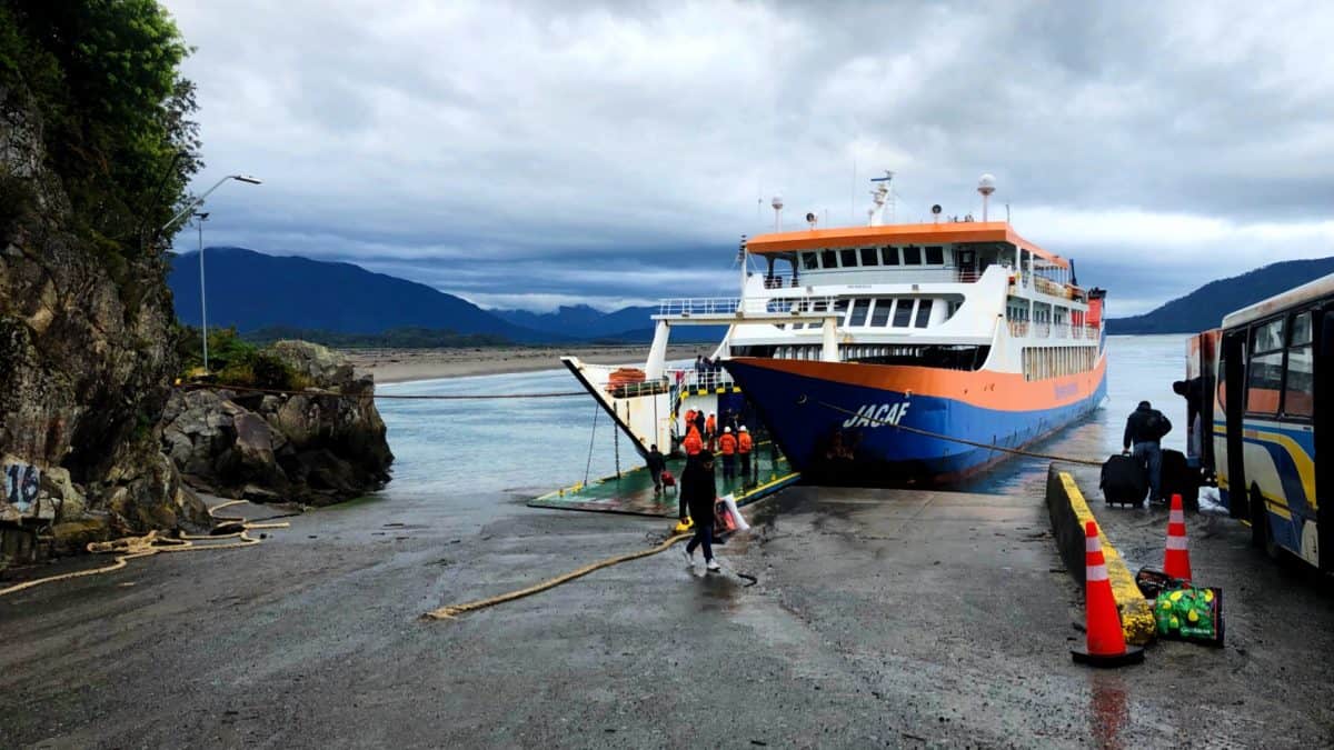 Ferry in Chaiten