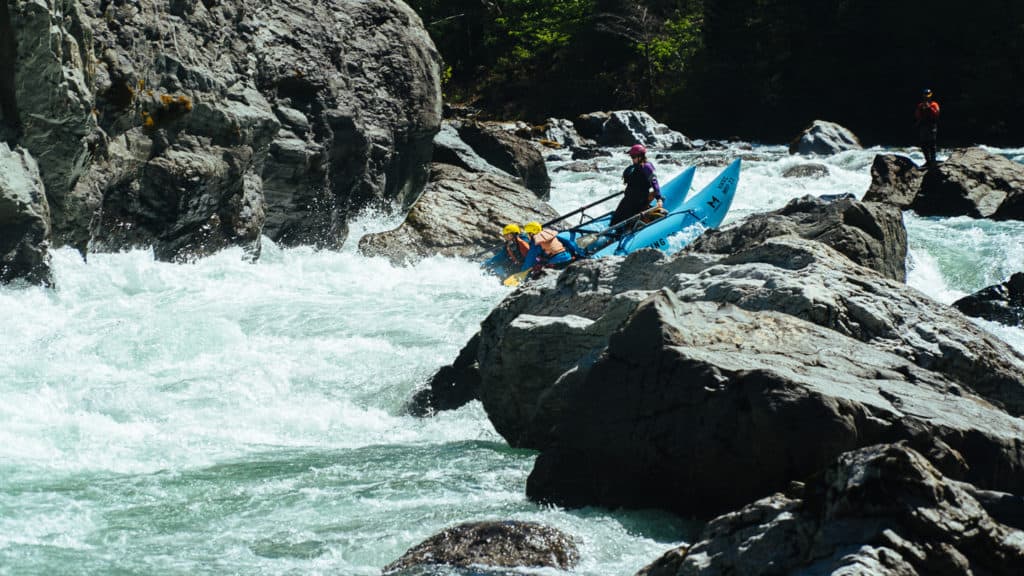 Green Wall Rapid in Oregon