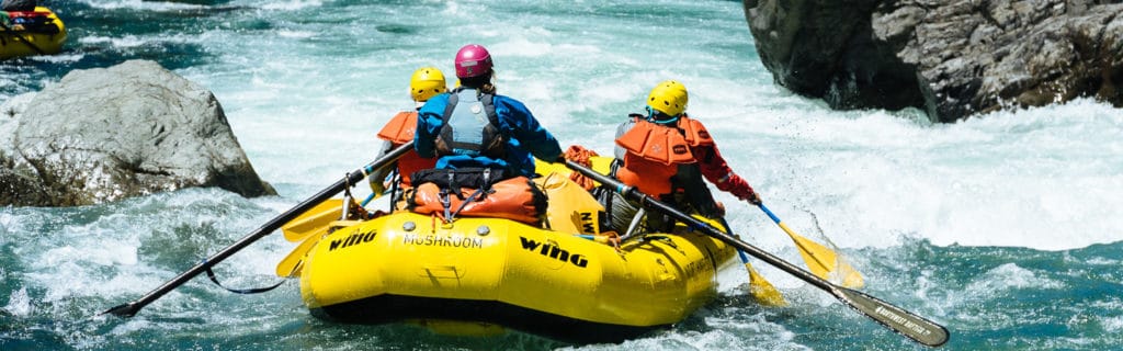 Wearing PFDs on a raft