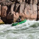 Running Granite Rapid on the Grand Canyon