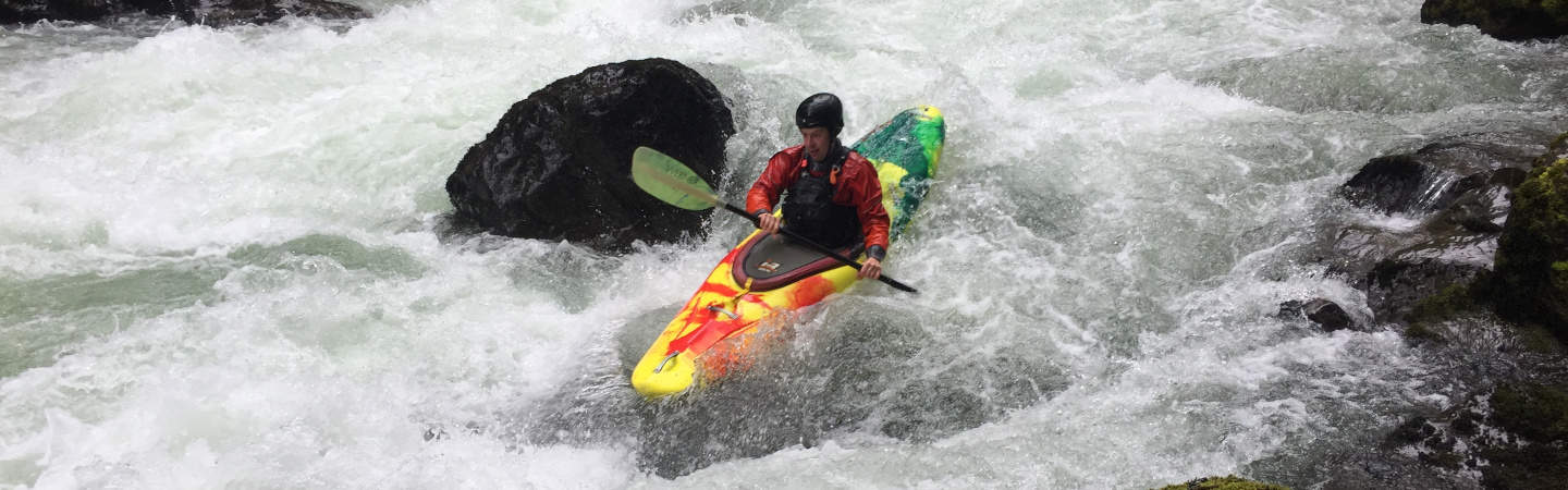 Running White Lightning on the Upper Cispus.