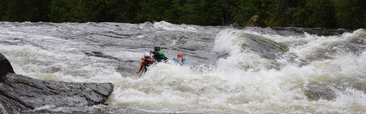 Dropping into Grim Reaper Rapid.