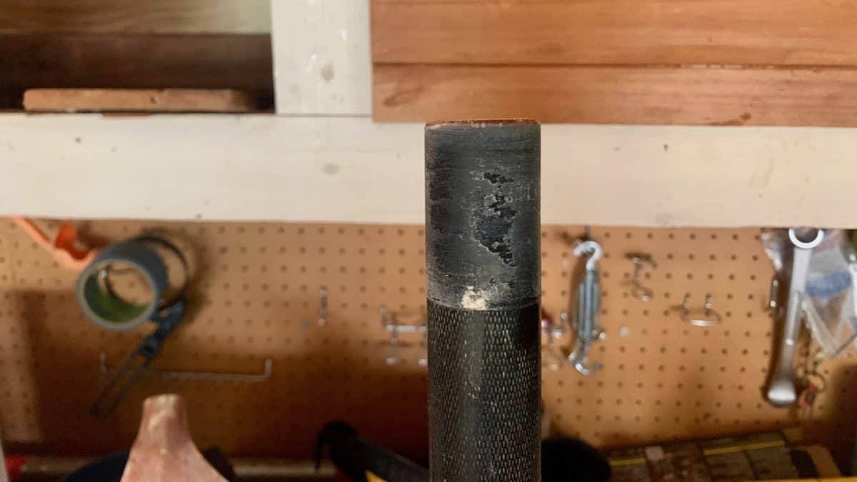 Broken Shaft End