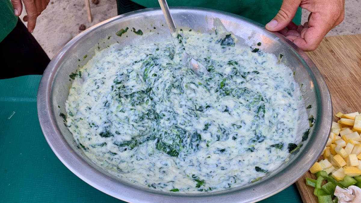 Ricotta and spinach