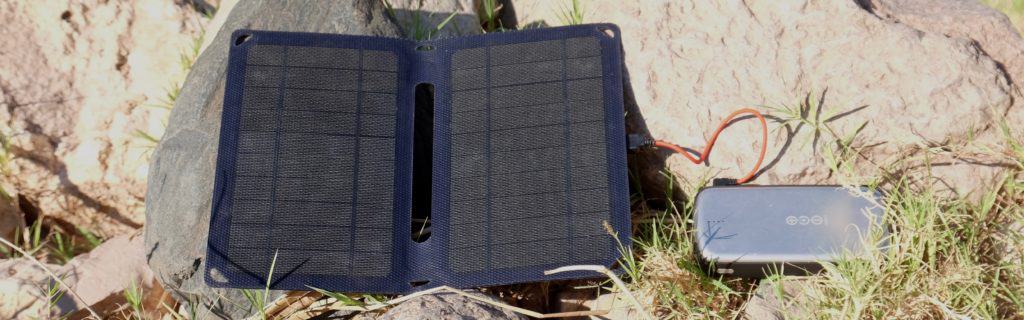 Voltaic Solar Panel and Battery Pack
