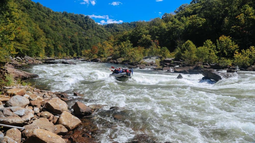 The Lower Gauley River