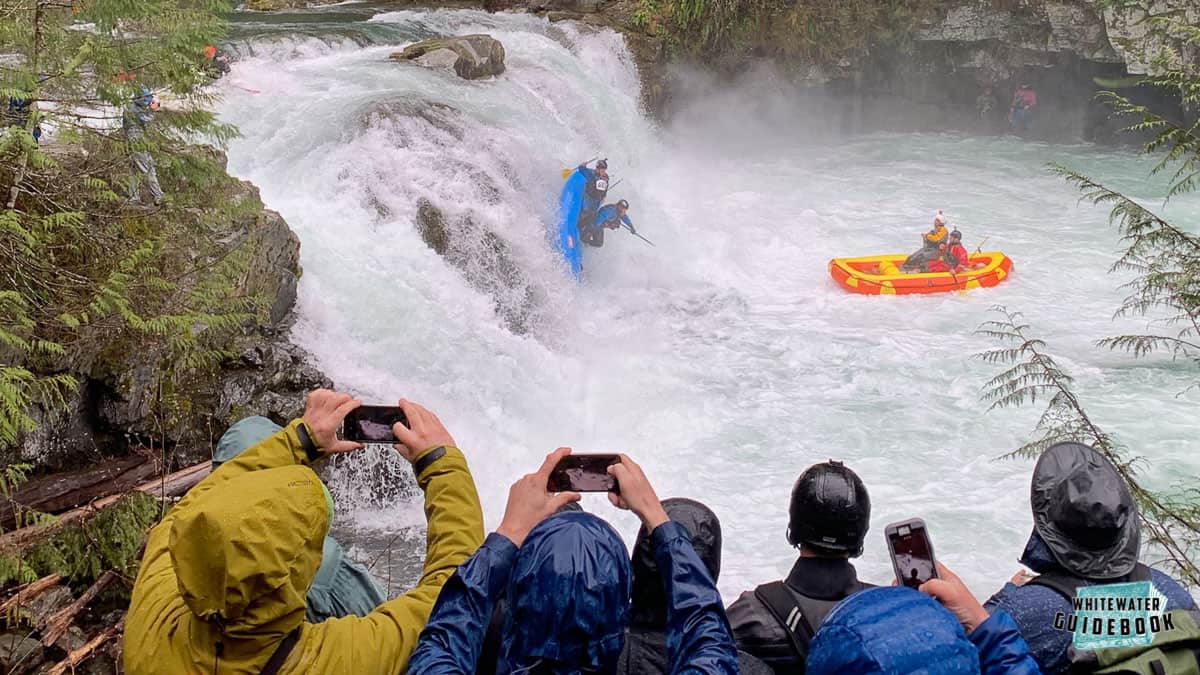 Mini-Raft on the East Fork of the Lewis River