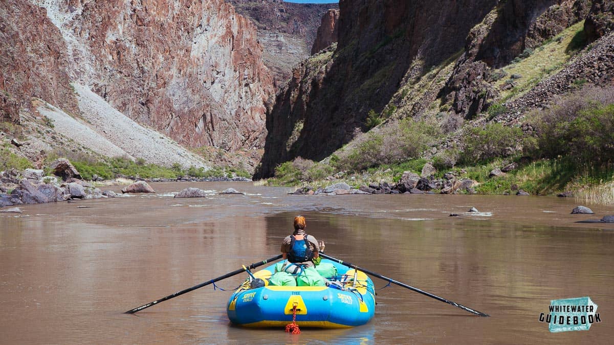 Rafting on the Owyhee River