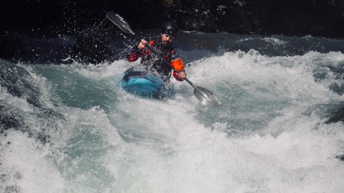 Seth Testing Some Kayaks