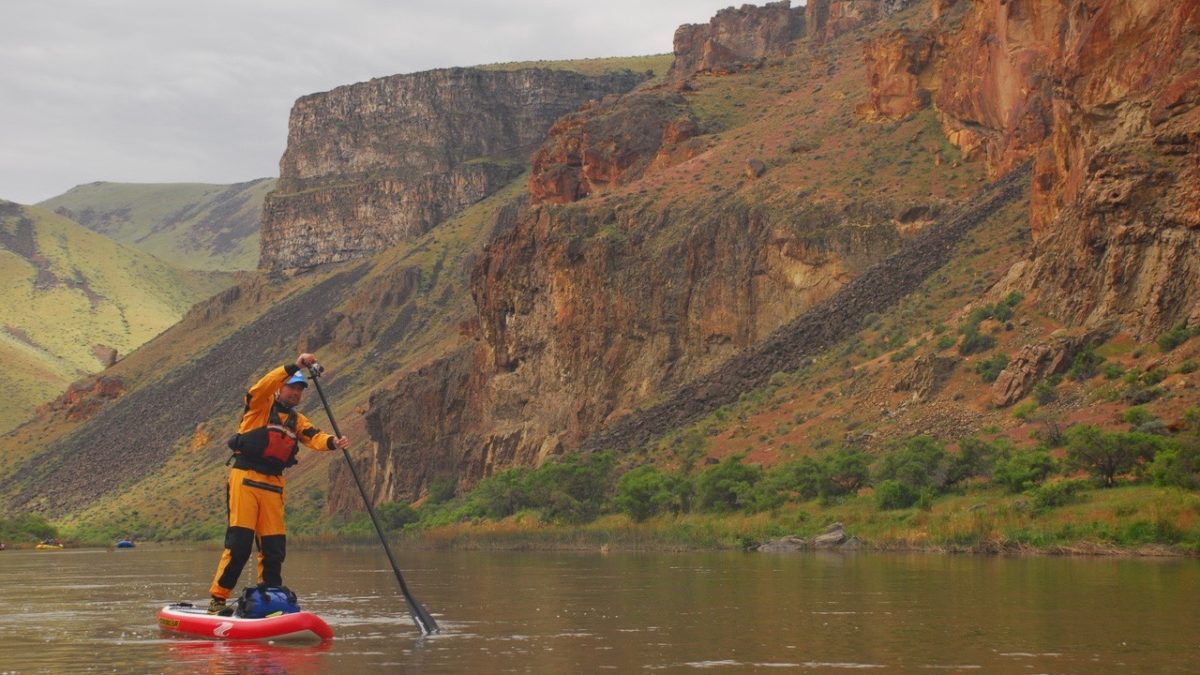 Mark SUPings the Owyhee