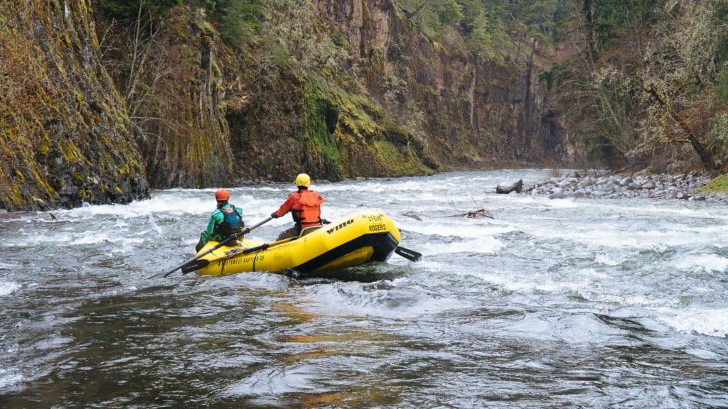 Rafting on the Hood River