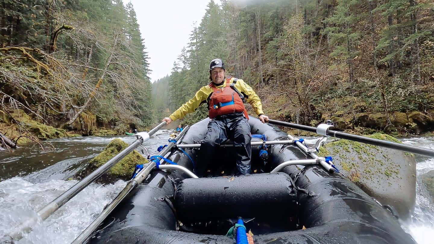 NRS Longhorn Frame on a Wing Raft