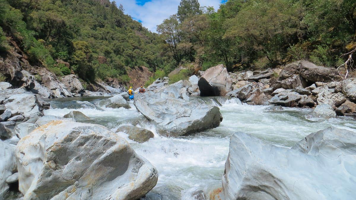 Tongue and Groove Rapid on the North Fork of the American River