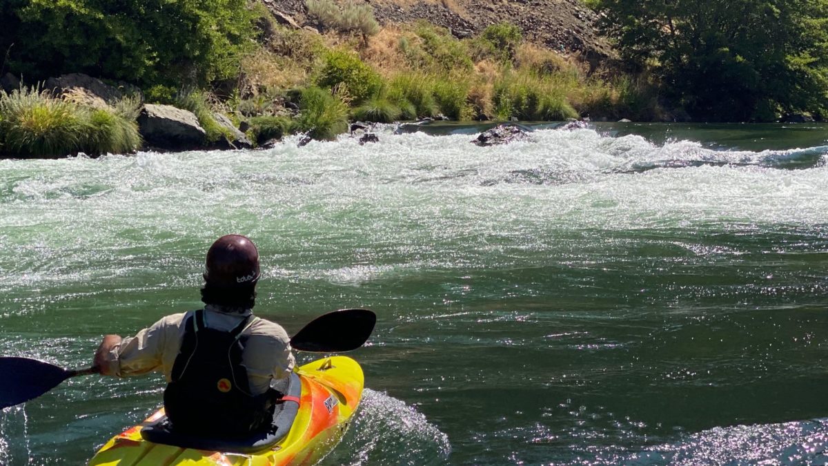 In the river-right eddy of Buckskin Mary