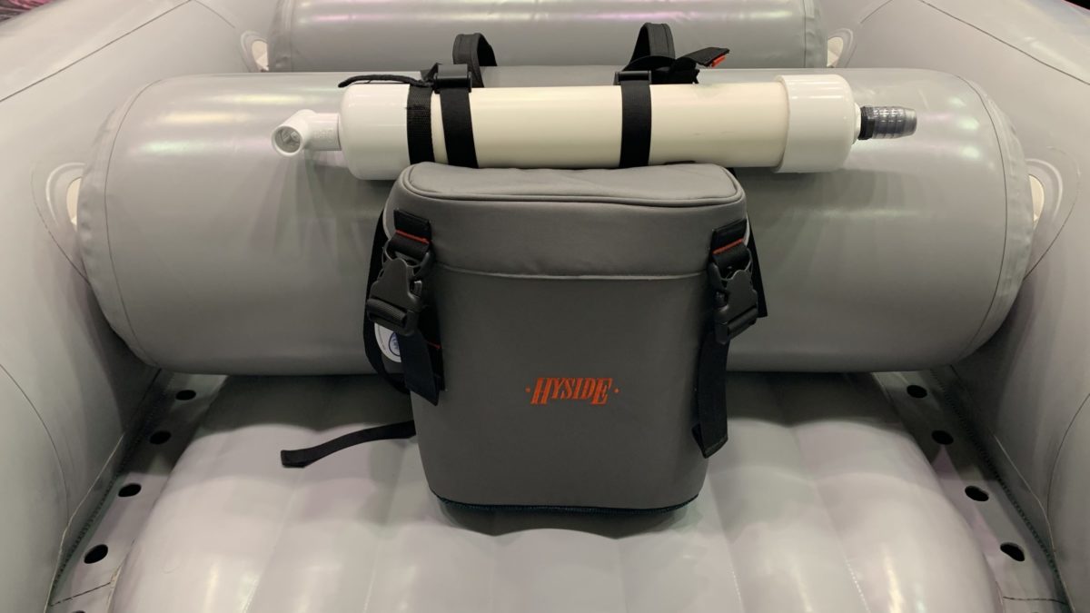 Thwart bag is perfect for storing gear while on the water