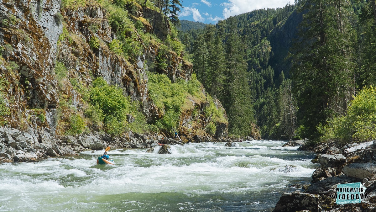 Ham Rapid on the Selway River at 4 Feet