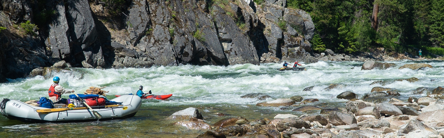 Wolf Creek Rapid on the Selway River