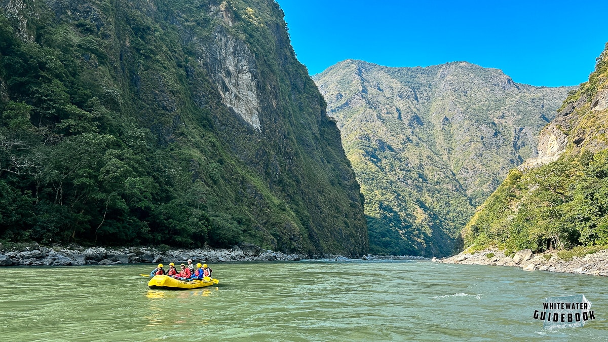 Rafting the Drangme Chhu in Bhutan