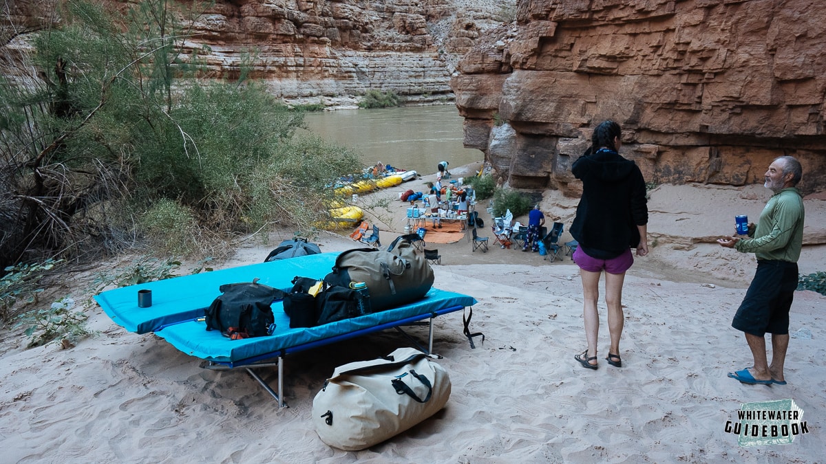 Sleeping in a Prime Camping Spot