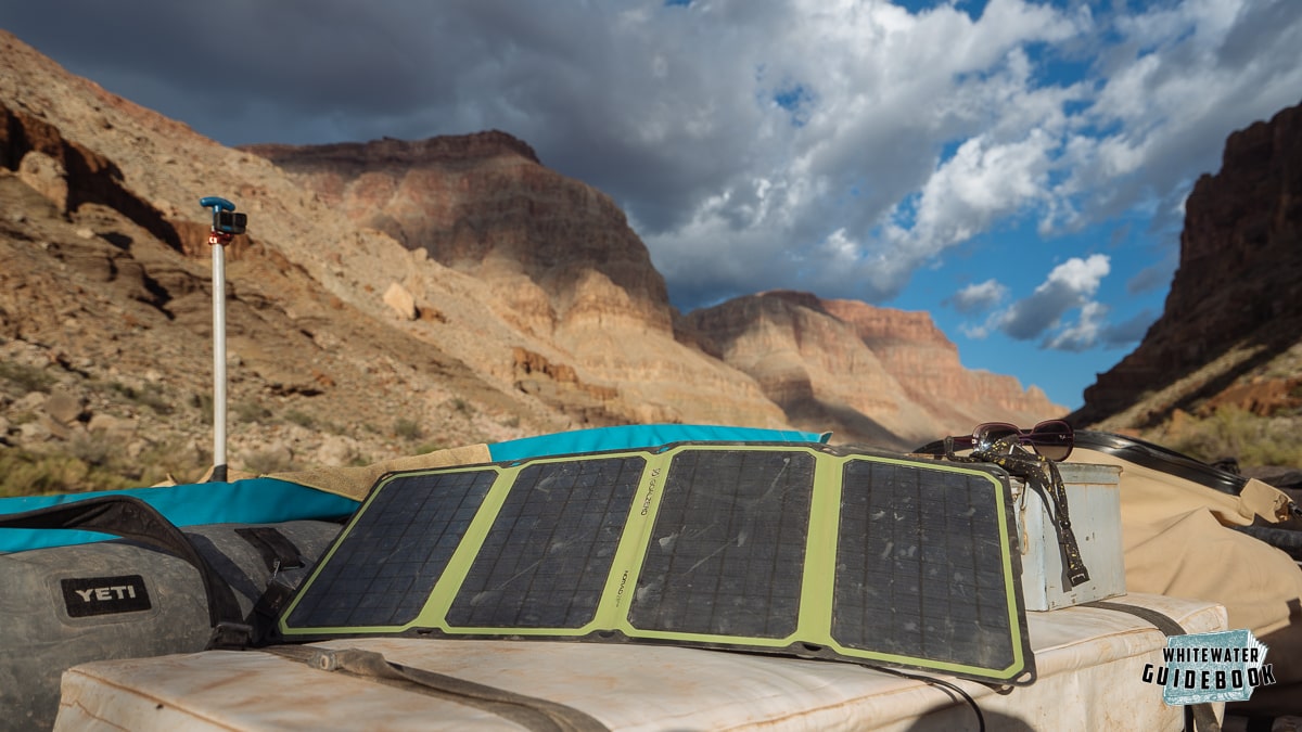 Using a Solar Panel in the Grand Canyon