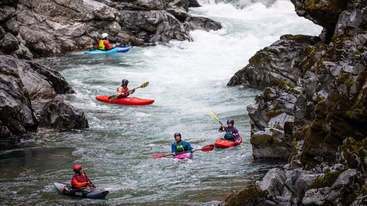 Kayakers enjoying BoatSmith