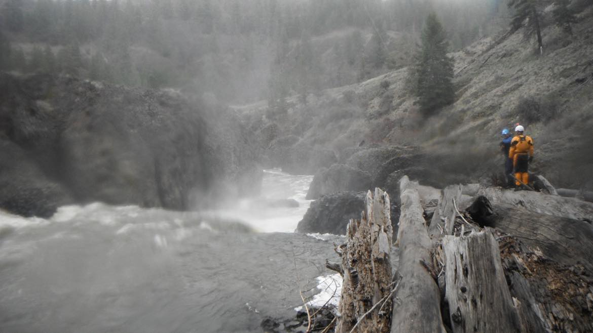 Lower Falls on the North Fork of the Crooked River