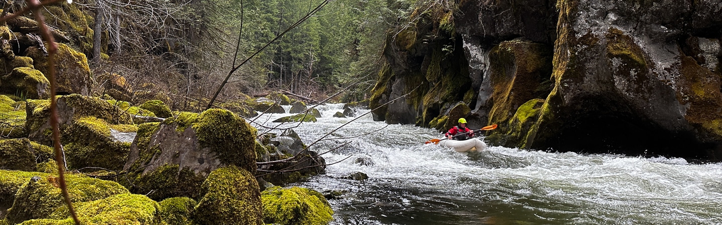 Kayaking the Upper Upper Wind River