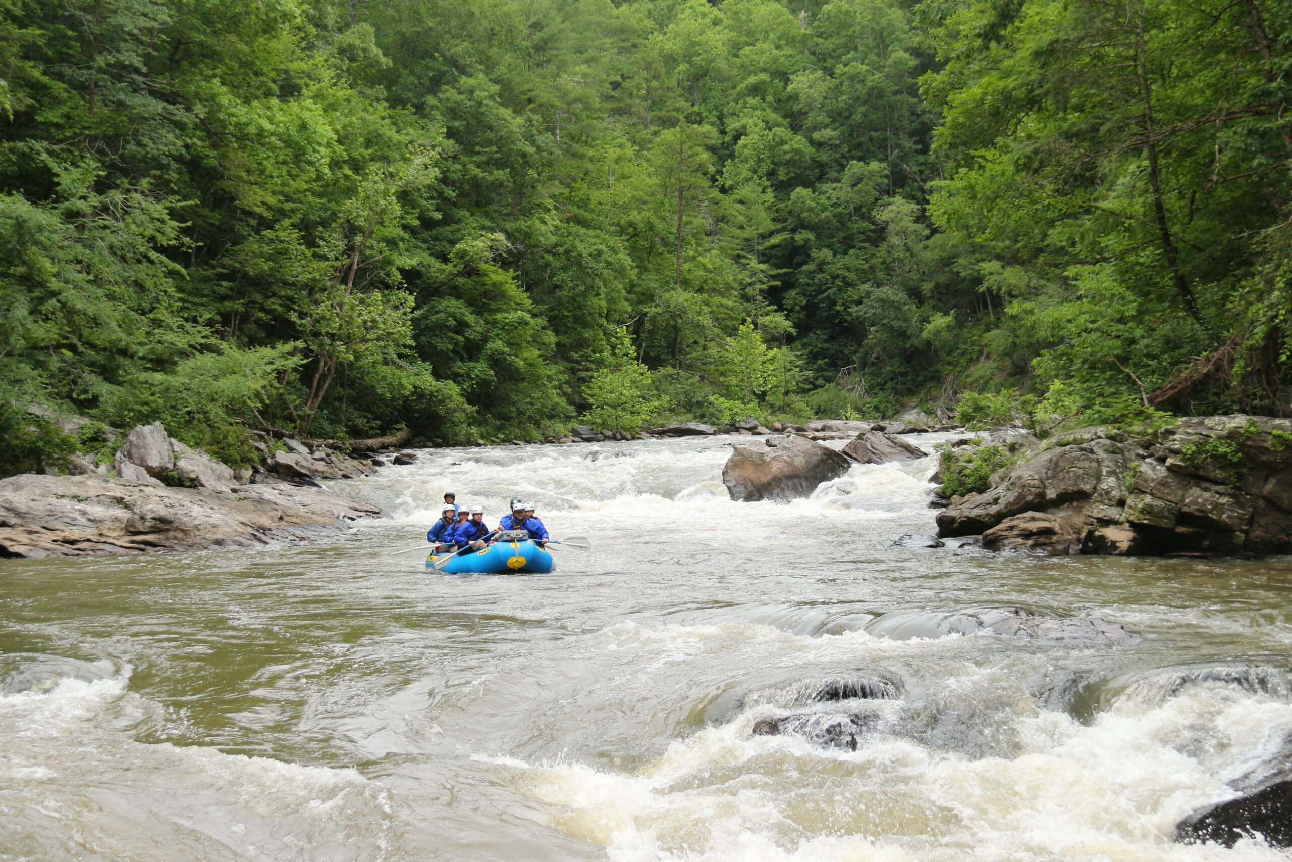 Rafting the Chatooga River