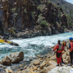 Scouting Scout Rapid on the North Fork of the Smith River