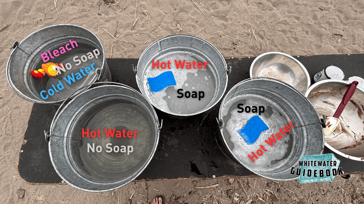 Where does the soap go?