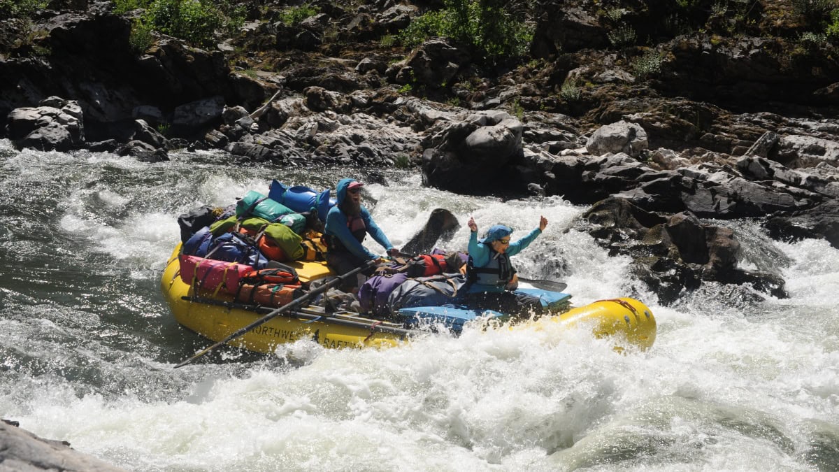 Rafting on the Rogue River
