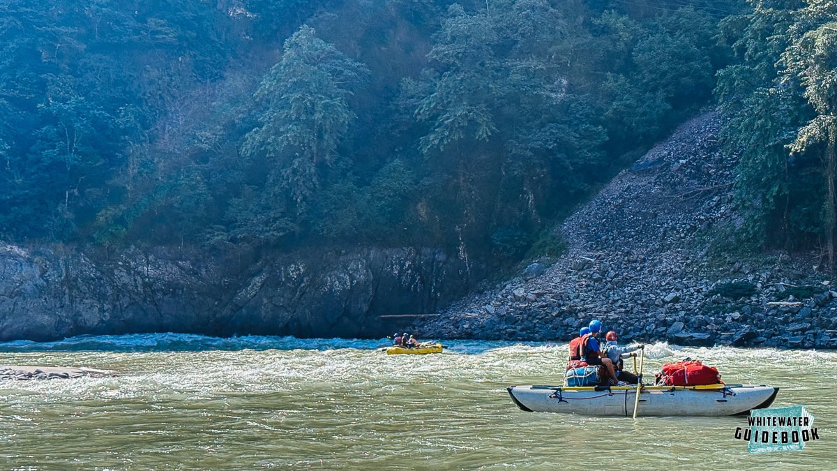 Exit Rapid on the Puna Tseng Chhu